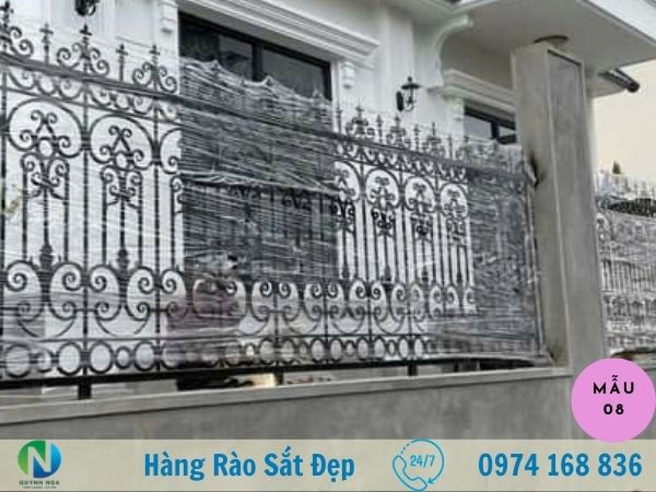 gia công hàng rào săt hộp